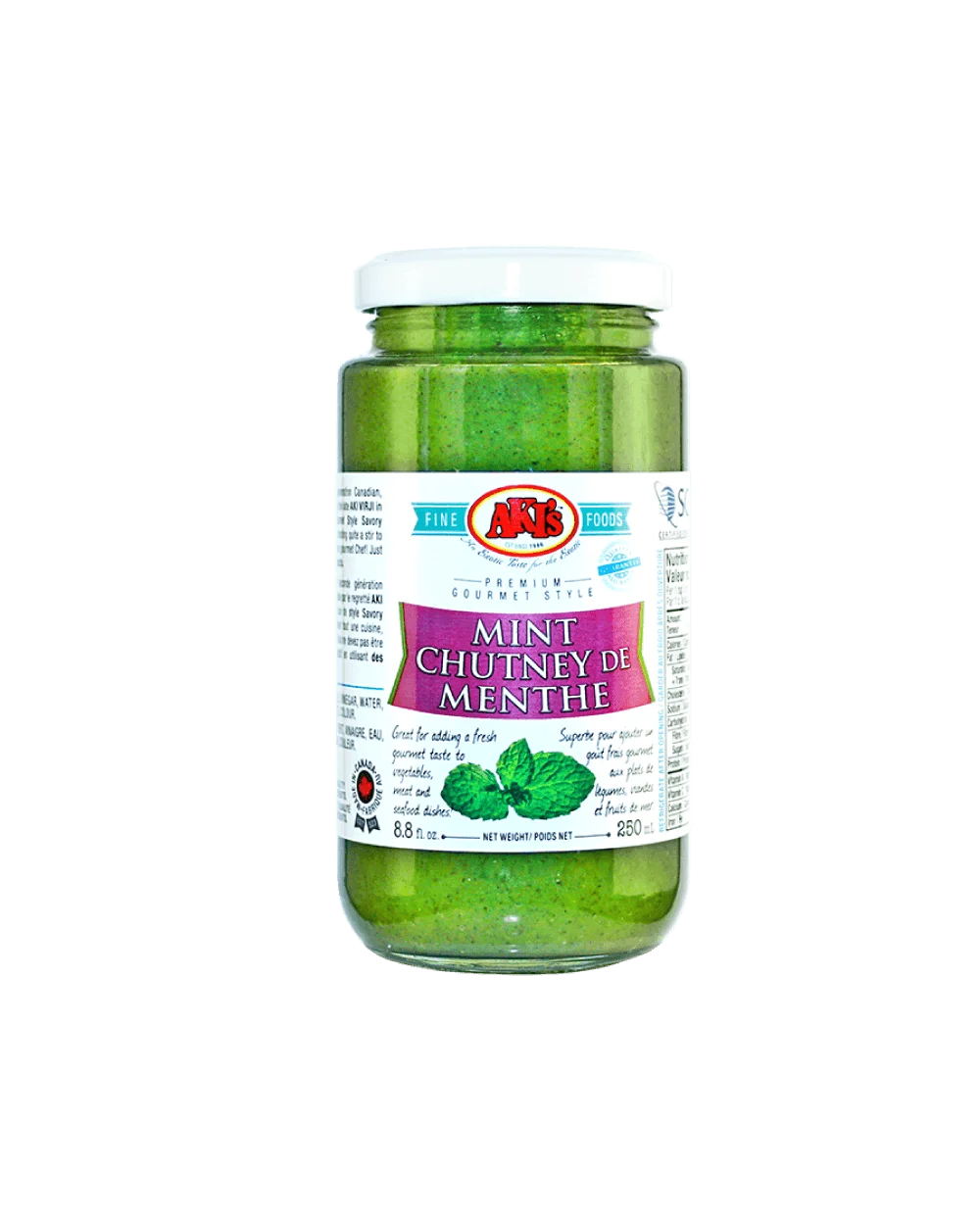 Akis Akis Mint chutney 250ml 250ml
